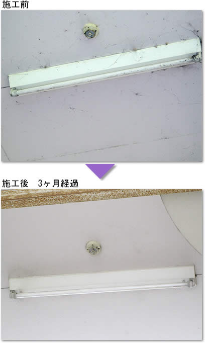 クモルス施工3カ月経過